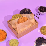 3 x New York Cookies, The Halloween Box Crumbs & Doilies